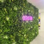 Jungle plantenwand, verticale tuin van kunsthaag